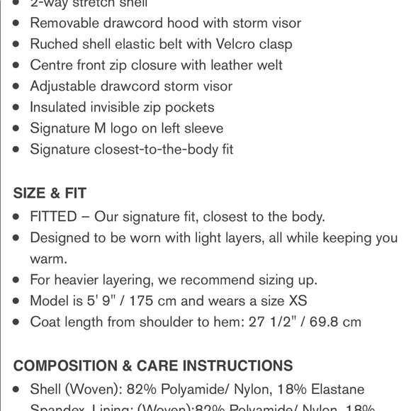 Mackage Jazmin coat - Picture 8 of 9